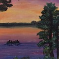 Fishing at Sunset